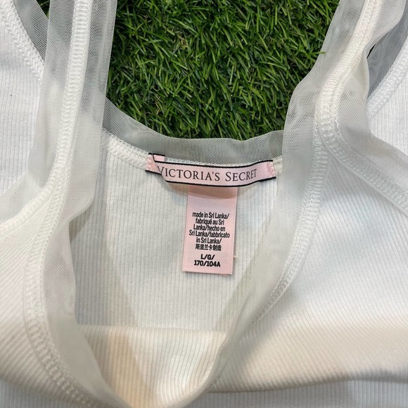Victoria's Secret White Tank Top - Picture 3 of 3